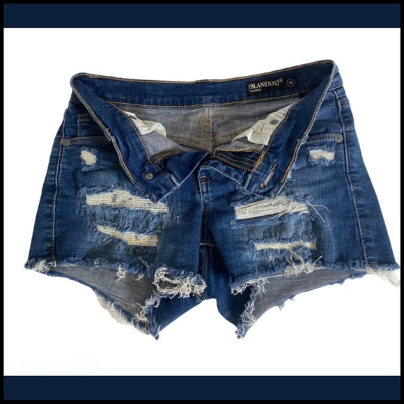 REVOLVE BLANK NYC THE ESSEX CLASSIC CUT-OFF SHORT - Picture 4 of 11